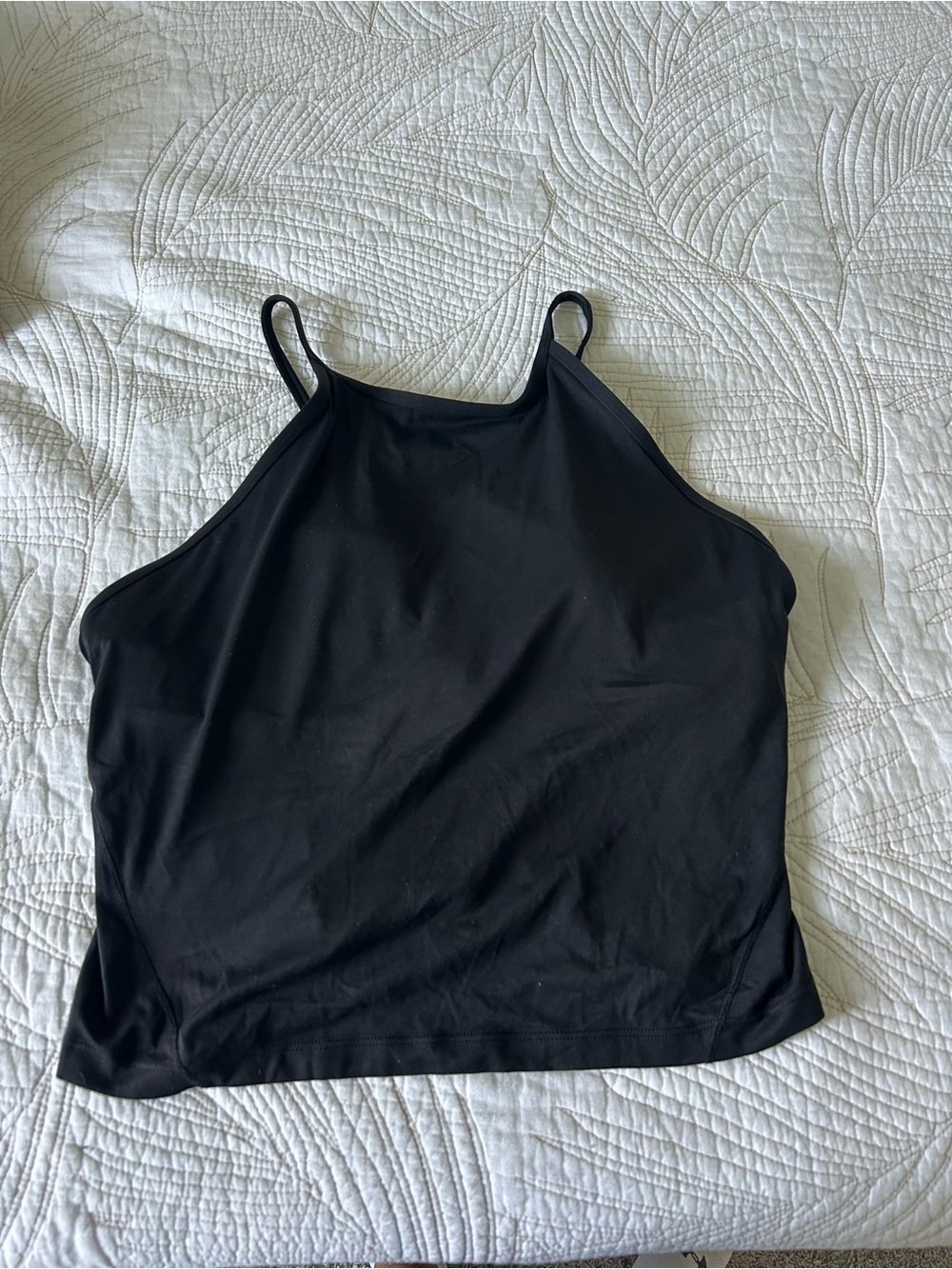 Lululemon Black Women's Tank Top - Classic Minimal Style